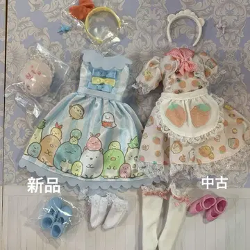 새상품 리카짱 의류 스미코구라시 카페 드레스 머리띠