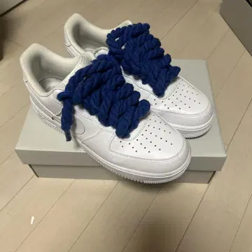 Nike Air Force 1 화이트 로프 슈레이스