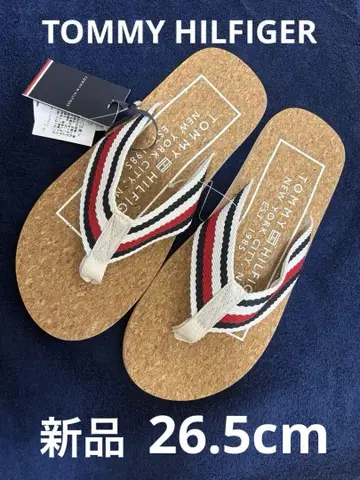 새상품 타미힐피거 남성용 비치 샌들 26.5cm