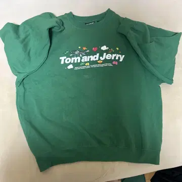 Tom and Jerry 그리 맨투맨 L 사이즈