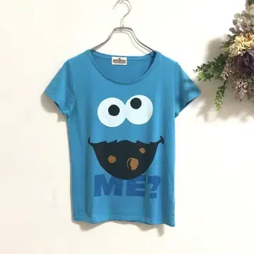 SESAME STREET. 반팔 티셔츠 파랑 여성용 b927