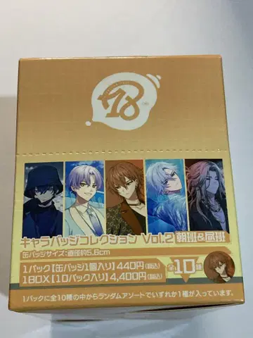 18TRIP 캐릭터 배지 컬렉션 vol.2 1BOX