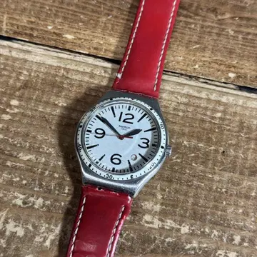 스와치 SWATCH IRONY 아이로니 3 바늘 날짜 달력