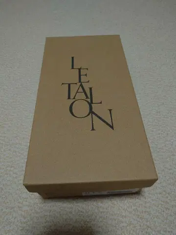 LETALON 포인트드 인터넷 플랫 22.5cm 블랙