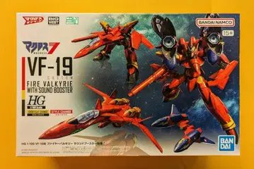 반다이 HG VF-19 개조 파이어 발키리 사운드 부스터 장비 5