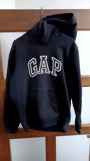 GAP 사이즈 S 블랙 후드 후드티