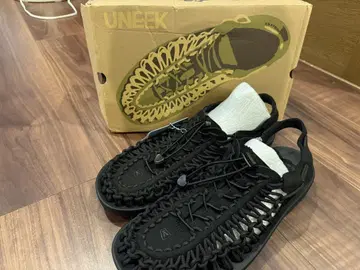KEEN UNEEK 블랙 스포츠 샌들 29.5cm 1014099