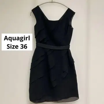 Aquagirl 블랙 미니 원피스 파티