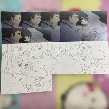 나이트로 키랄 키라메모 슬로우 데미지 메모리즈 엽서 슬로우 데미지