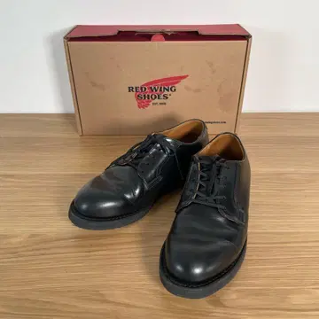레드윙 101 포스트맨 옥스퍼드 블랙 25.5cm