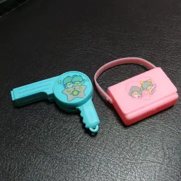쇼와 레트로 산리오 키키라라 리틀트윈스타 피규어 당시 물건