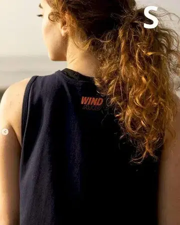 새상품 22ss WIND AND SEA TANK TOP NAVY S