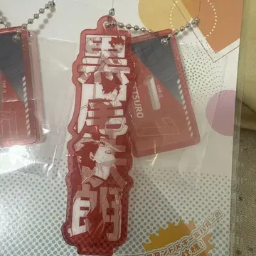 하이큐 검은 꼬리 팬 파크 2way 네임 보드