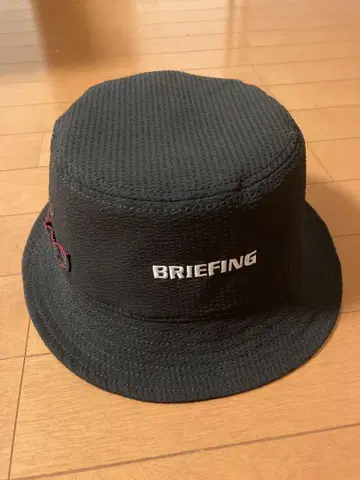BRIEFING 버킷 햇 블랙