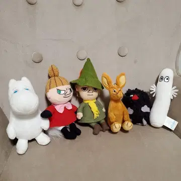무민 봉제 인형 키링 5종