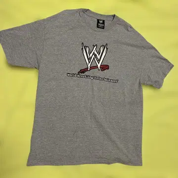 새상품급 WWE 프로레슬링 티셔츠 로고 XL