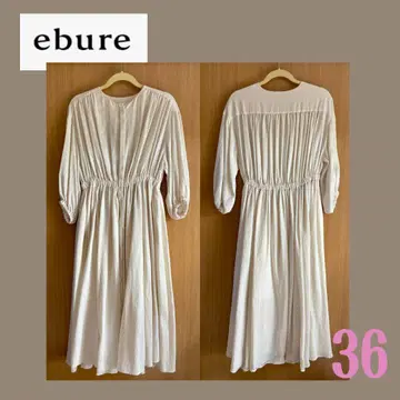 ebure 허리 개더 원피스/겉옷 36