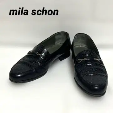 mila schon/밀라 숀 가죽 신발 로퍼