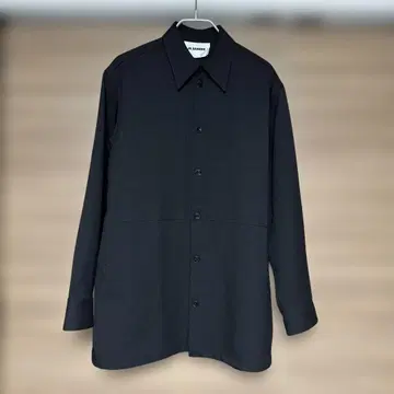 질샌더 오버 사이즈 셔츠 블랙