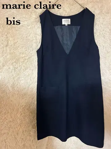 마리 클레어 비스 점퍼 스커트