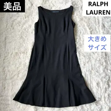 새상품급 랄프 로렌 머메이드 원피스 블랙 L 빅 사이즈