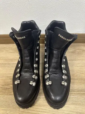 DSQUARED2 마운틴 부츠 블랙 [사이즈 40] 남성용