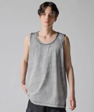 하이 빈티지 디자인 레이어드 탱크탑