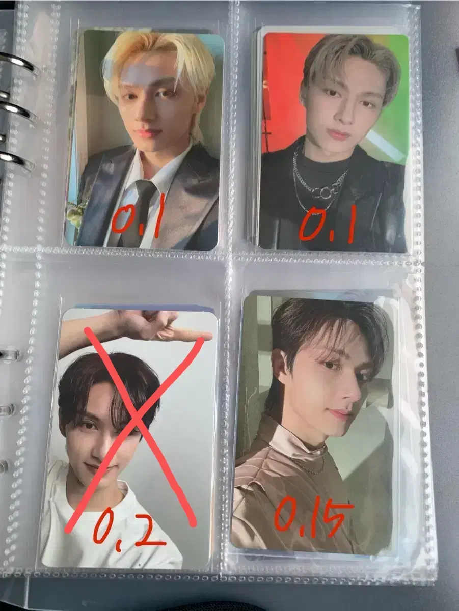 세븐틴 준 포토카드