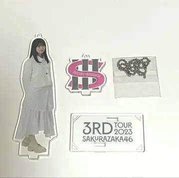 사쿠라자카46 아크릴 스탠드 야마시타 시즈키 3rd TOUR 흰 옷