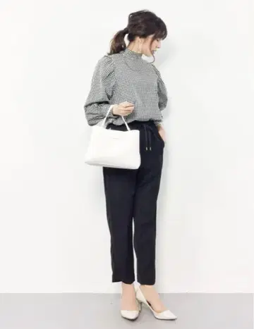 Spick&Span 스픽 앤 스팬 면 100 깅엄 체크 셔츠