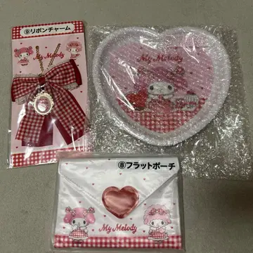 마이멜로디 마이 스위트 피아노 복권 파우치 리본 참 멜라민 플레이트
