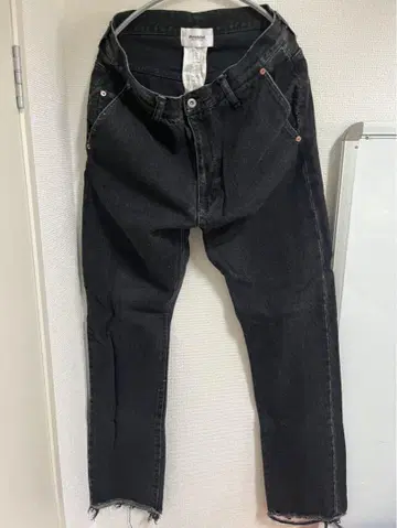 doublet 스키니 청바지 블랙