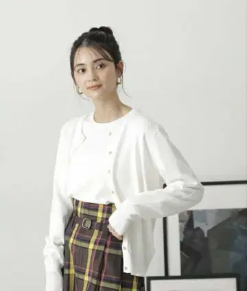 LB.04/대나무 레이온 크루넥 가디건/나노 유니버스