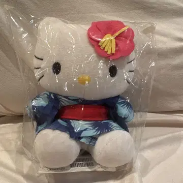 헬로키티 썸머 코스튬 유카타 봉제 인형