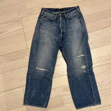 매디슨 블루 사루엘 데님 00 데미지 가공