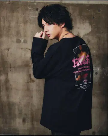 RULE THE FATE 롱 티셔츠