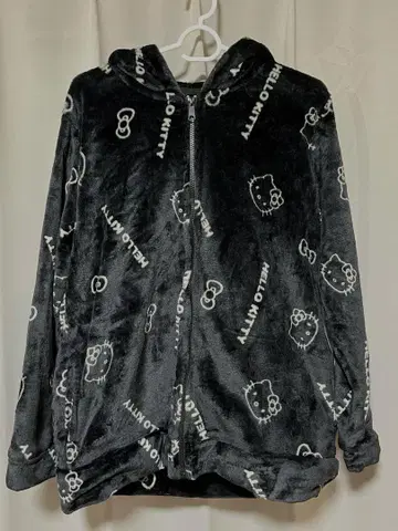 헬로키티 프리 파자마 LL 사이즈 블랙