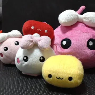 선 보석 홋페짱 외 봉제 인형 5종 세트