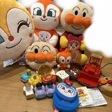 호빵맨 봉제 인형 완구 세트