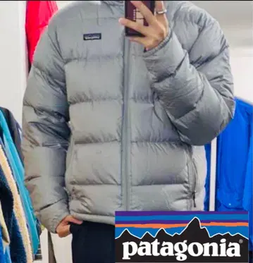 <>00s Patagonia 다운 자켓 실버 그레이 파타고니아