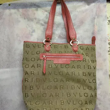 불가리 토트백 로고 매니아