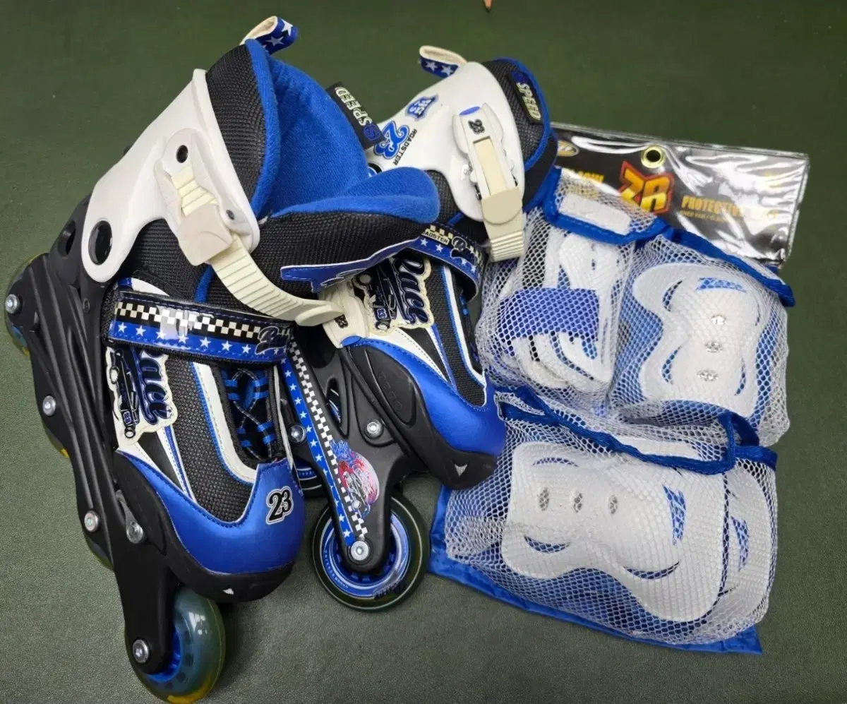 ZEFF Kids Inline Protective Gear Set