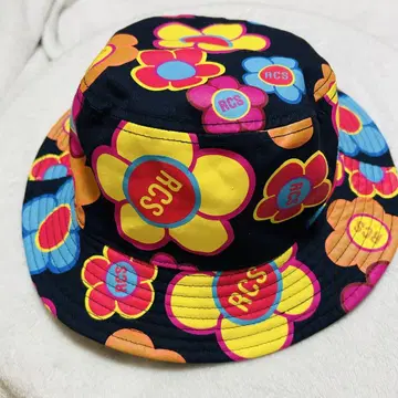 RODEO CROWNS 버킷햇 플라워 리버서블 버킷햇