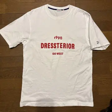 새상품급 드레스테리아 DRESSTERIOR 티셔츠 화이트