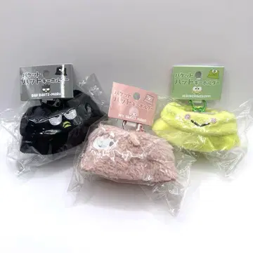 헬로키티 레오파드 무늬 쿠로미 제브라 무늬 키링 2개 세트
