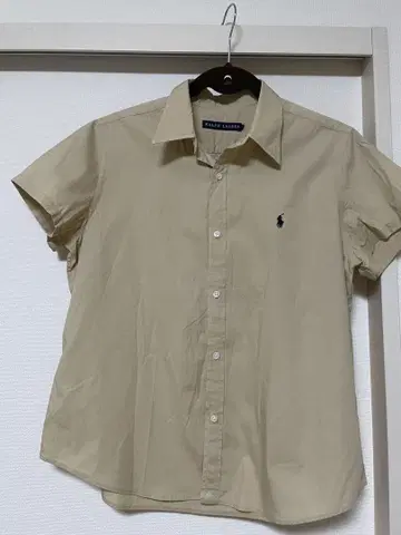Ralph Lauren 반팔 셔츠 베이지 사이즈 7f