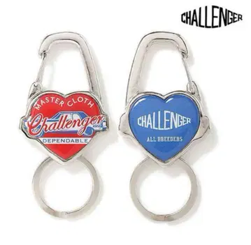 CHALLENGER 하트형 키링