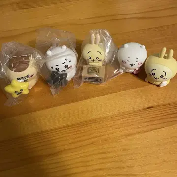 치이카와 종이상자 워치 별과 함께 라이트 소프트 비닐 피규어 5개
