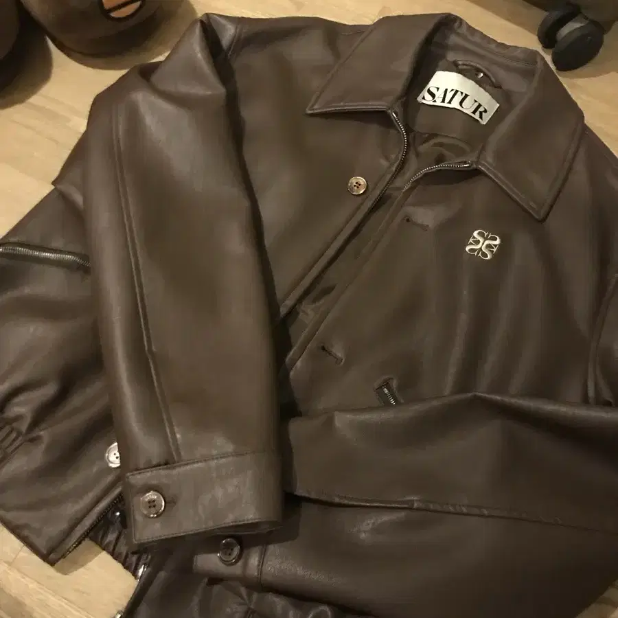 SATUR | 세터 Satur Santi Nylon Oversized Blouson MA-1 Jacket