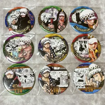 ONEPIECE 트라팔가 로우 캔뱃지 19개
